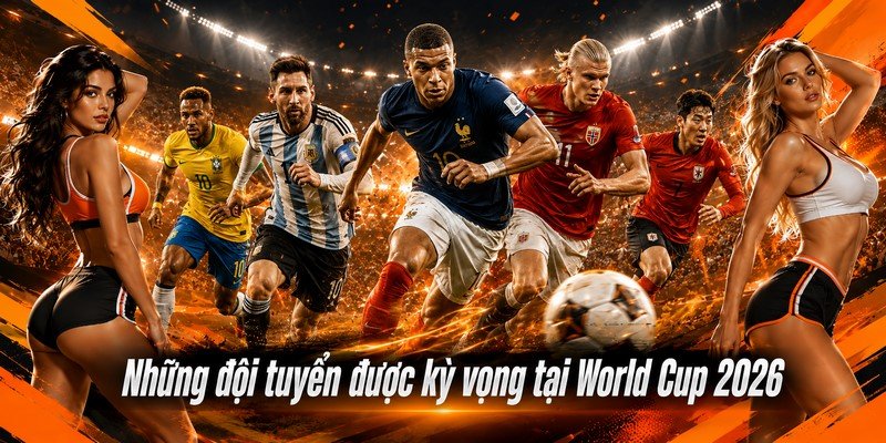 Những đội tuyển được kỳ vọng tại World Cup 2026
