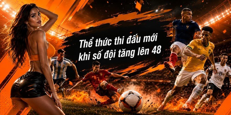 Thể thức thi đấu mới khi số đội tăng lên 48