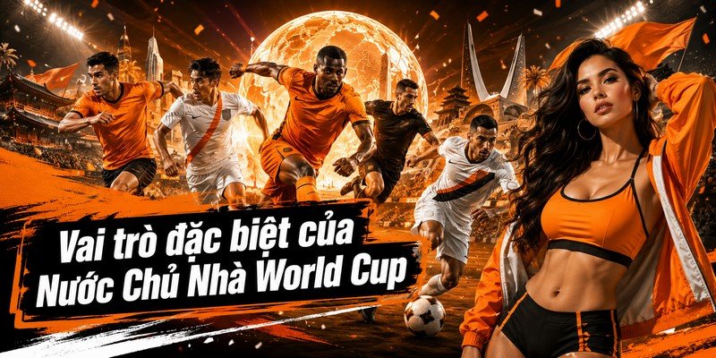Vai trò đặc biệt của Nước Chủ Nhà World Cup