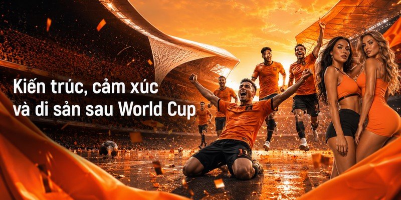 Kiến trúc, cảm xúc và di sản sau World Cup