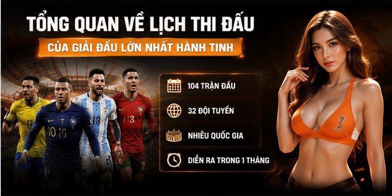 Tổng quan về lịch thi đấu của giải đấu lớn nhất hành tinh