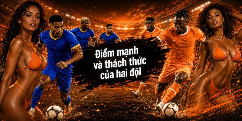 Điểm mạnh và thách thức của hai đội