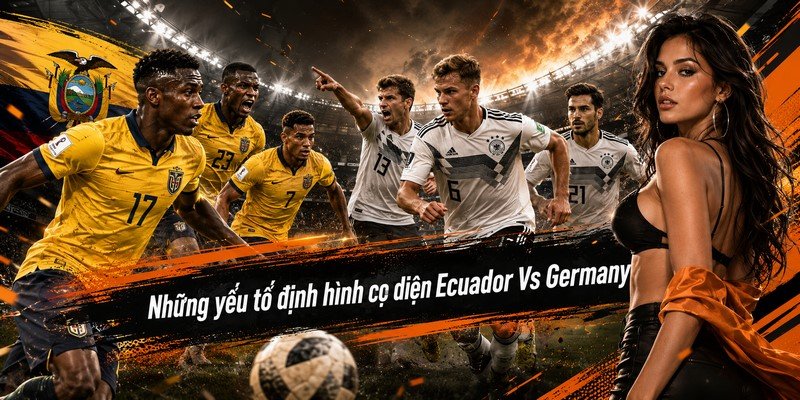 Những yếu tố định hình cục diện Ecuador Vs Germany