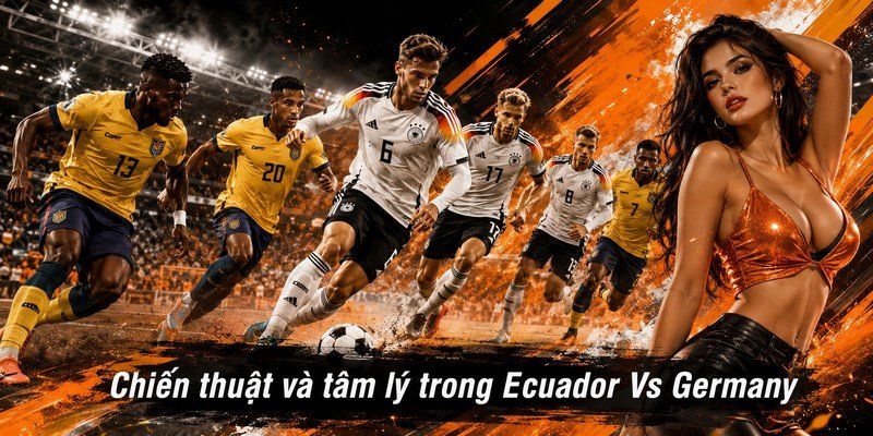 Chiến thuật và tâm lý trong Ecuador Vs Germany