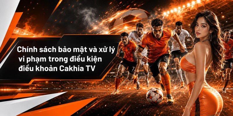 Chính sách bảo mật và xử lý vi phạm trong điều kiện điều khoản Cakhia TV