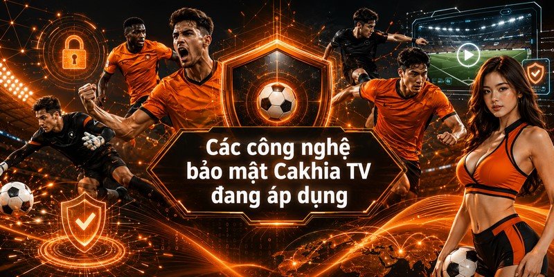 Các công nghệ bảo mật Cakhia TV đang áp dụng