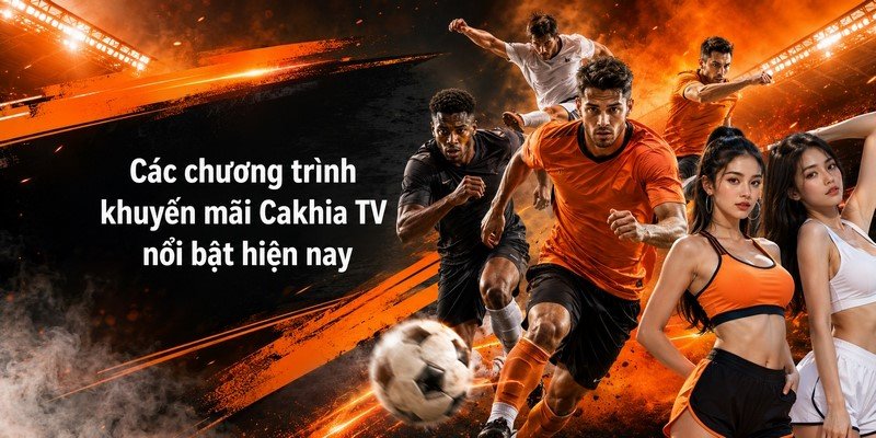Các chương trình khuyến mãi Cakhia TV nổi bật hiện nay