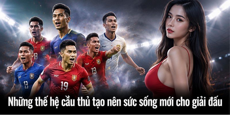 Những thế hệ cầu thủ tạo nên sức sống mới cho giải đấu