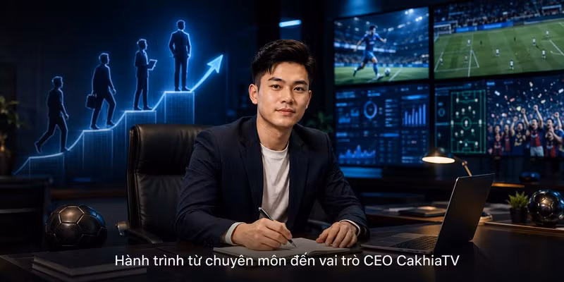 Hành trình từ chuyên môn đến vai trò CEO CakhiaTV